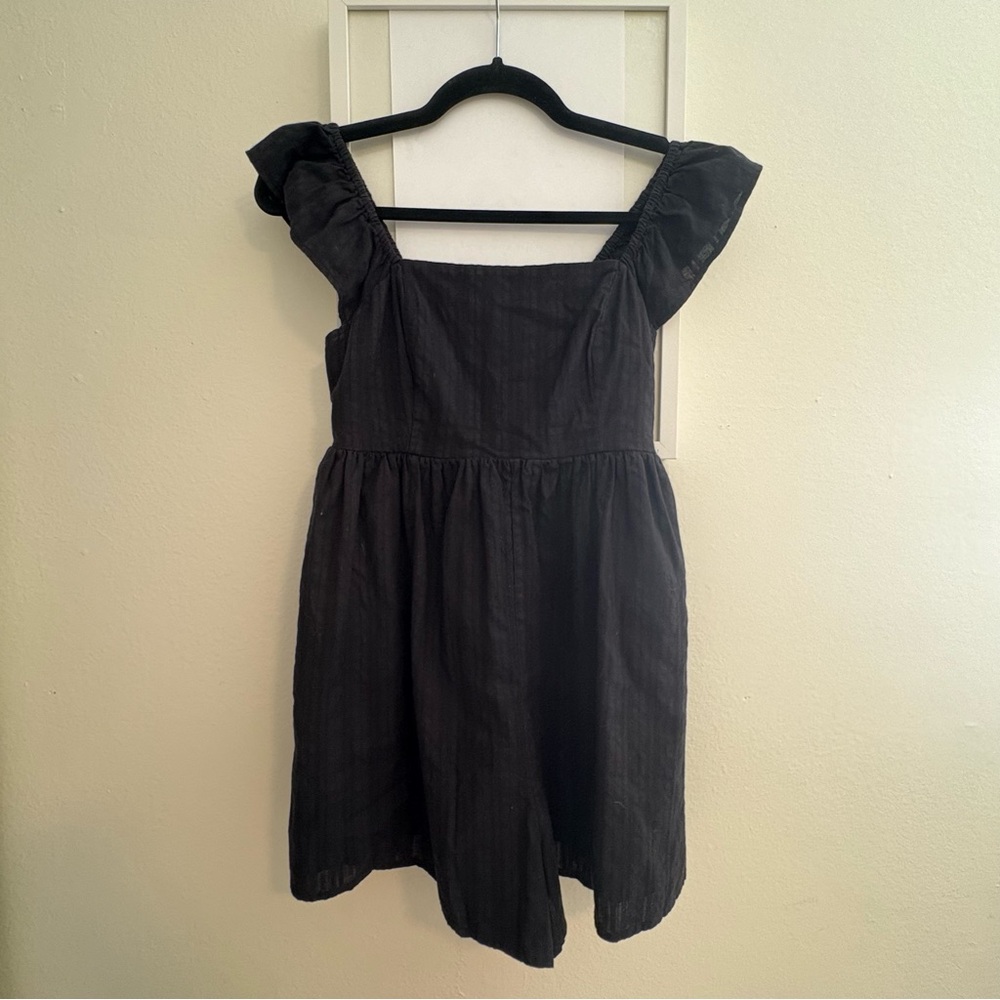 AE Flutter Sleeve Babydoll Romper